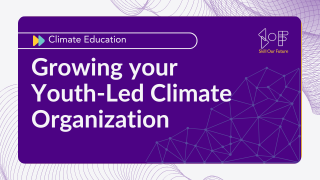 Growing your Youth-Led Climate Organization Image