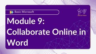 Module 09: Collaborate Online in Word Image