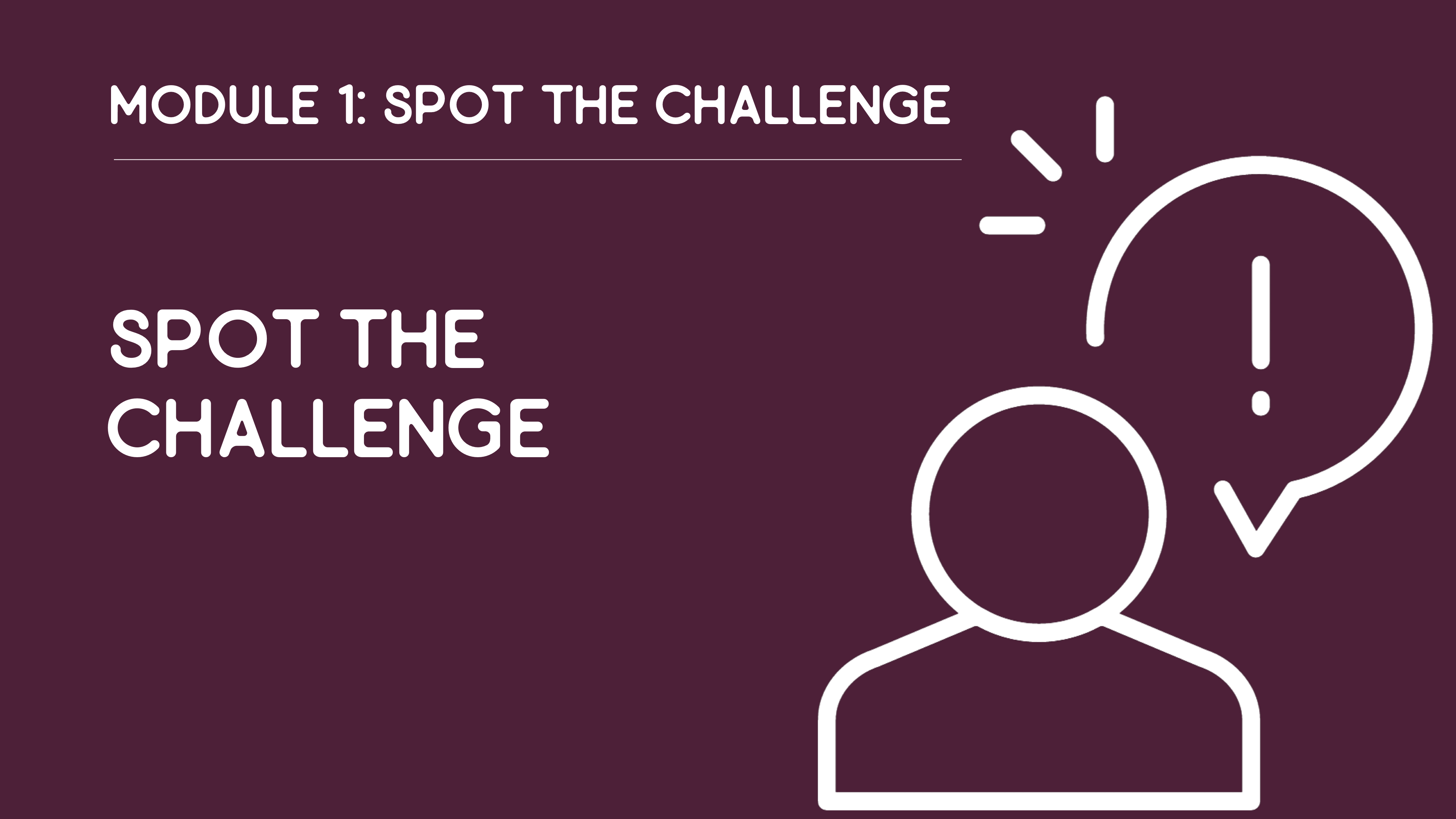 Module 1: Spot the Challenge Image