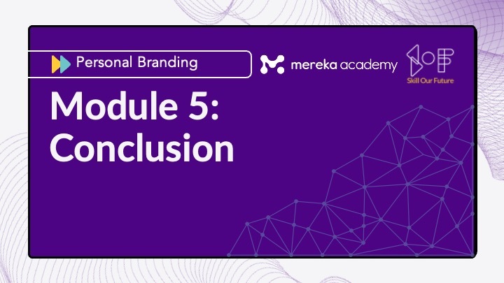 Module 5: Conclusion Image