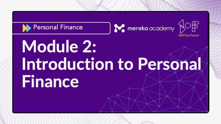 Module 2 : Introduction to Personal Finance Image